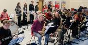 A Christmas performance at a local primary school